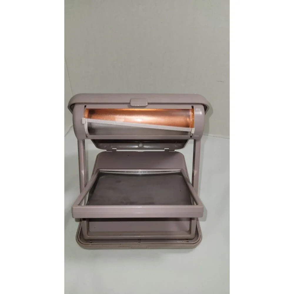 Clairol Pretty Looks Hollywood Vanity Mirror 1983 Purple Gray - AS IS For Repair
